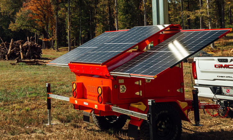 Solar Powered Trailer Operation