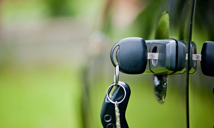 Car Key in Door | Car Key Replacement
